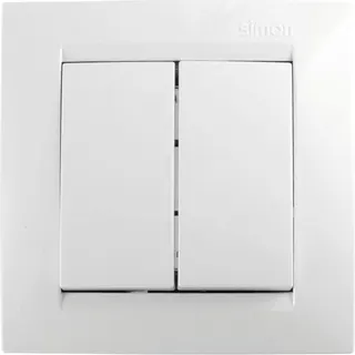 Doble Commutador Empotrable Serie Simon 15