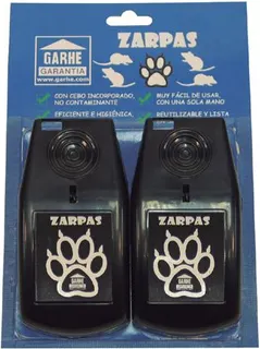 Set 2 Ratoneras Zarpas con Cebo