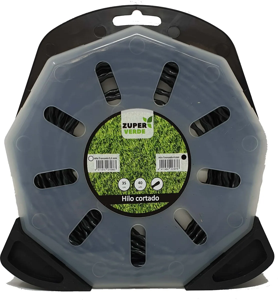 Hilo Desbrozadora Cortado Zuperverde Nylon Trenzado 3.3mm