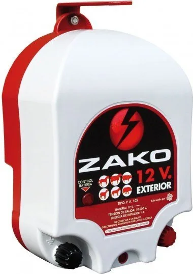 Pastor Zako Impacto 12v Bateria Exterior 1 Julios — foto 4