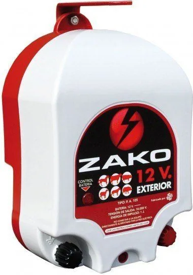 Pastor Zako Impacto 12v Bateria Exterior 1 Julios — foto 2