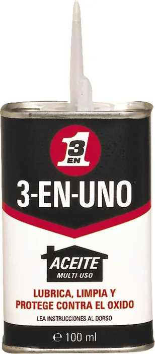 3 en Uno Gotero Lubricante 100 ml