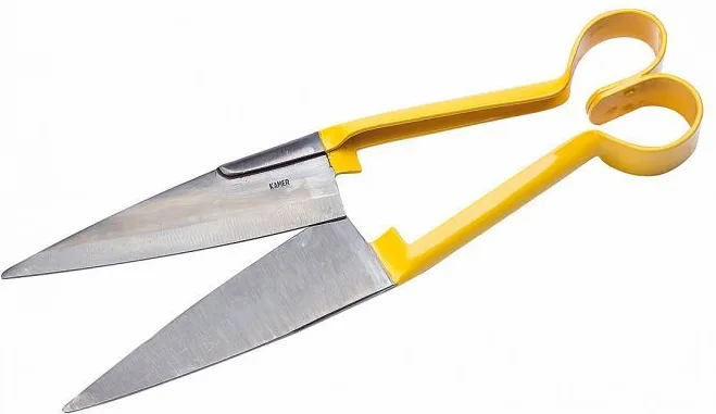 Tijera Esquilar Ukal Ovejas mango Corazon Amarillo