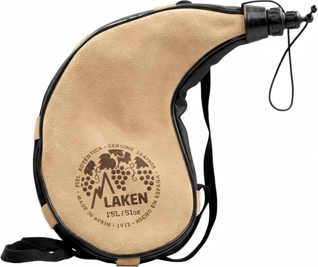 Bota de Vino Piel Laken 1,5l Curva