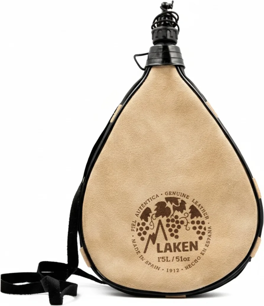 Bota de Vino Piel Laken 1,5l Recta
