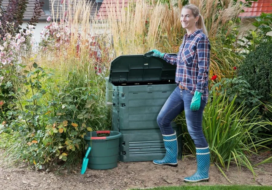 Compostadora Thermo King 600l Verde — foto 2