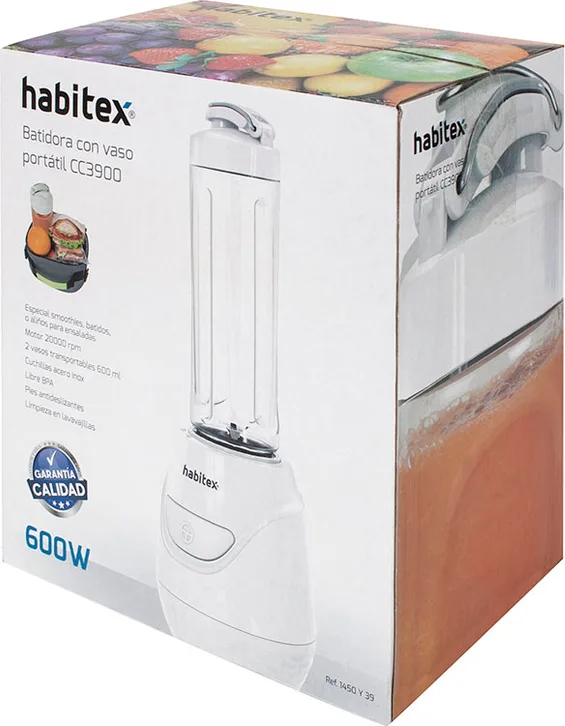 Batidora de Vaso Individual 600w Habitex Cc3900 — foto 5
