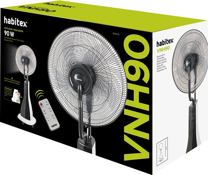 Ventilador Nebulizador Refrescante Habitex Vnh90 — foto 4