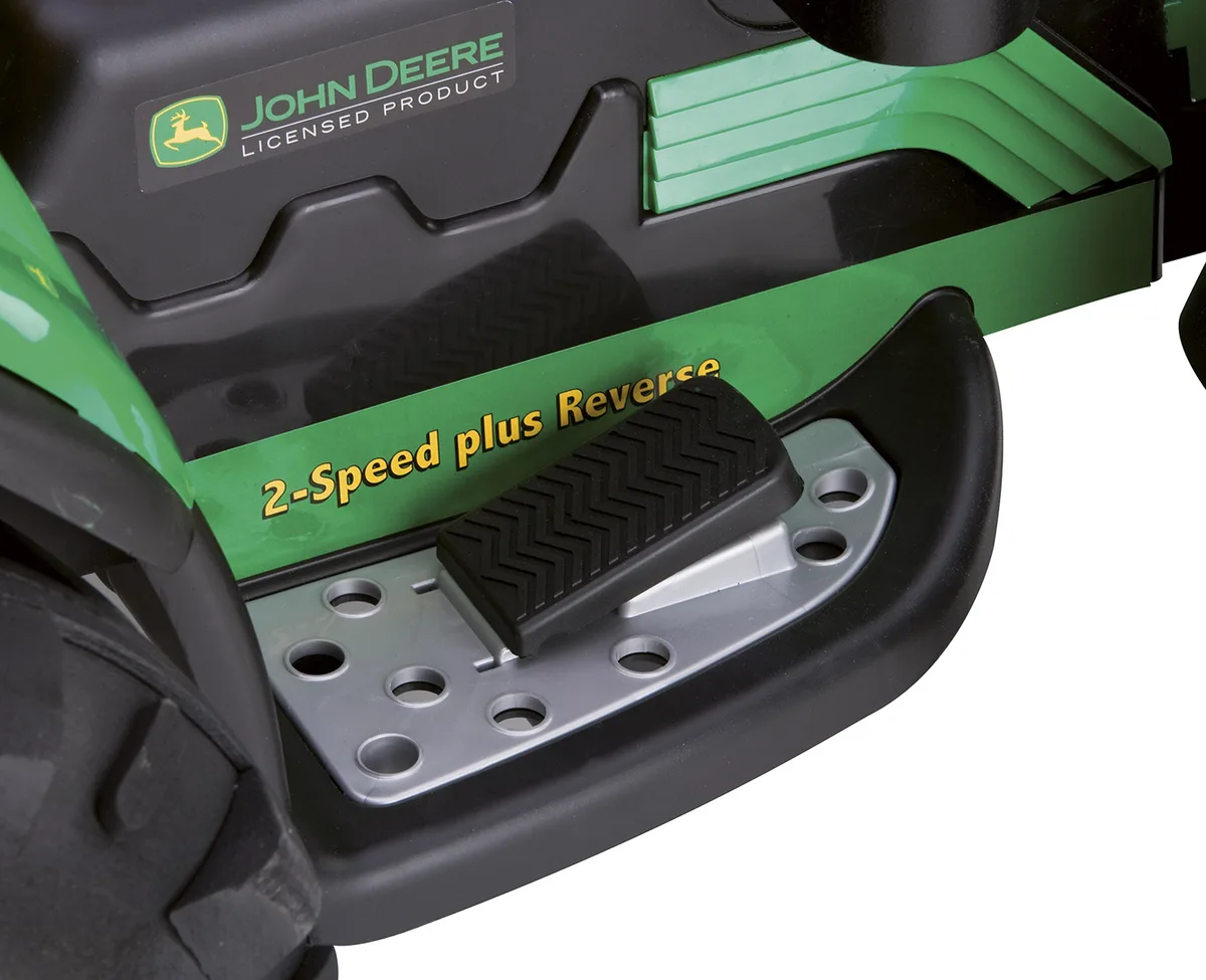 Tractor Electrico John Deere Ground Force con Remolque 12v — foto 4
