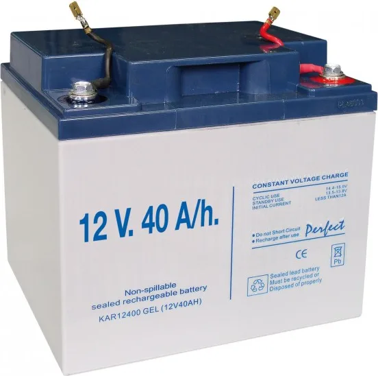 Bateria Gel- Recargable 12v 40ah — foto principal