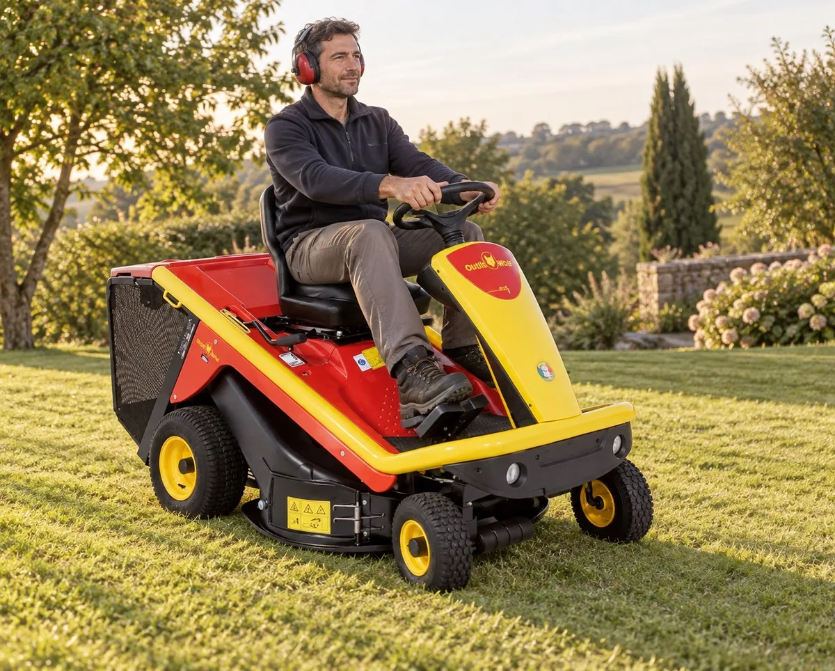 Tractor Cortacesped Outils Wolf  A80 B — foto 5