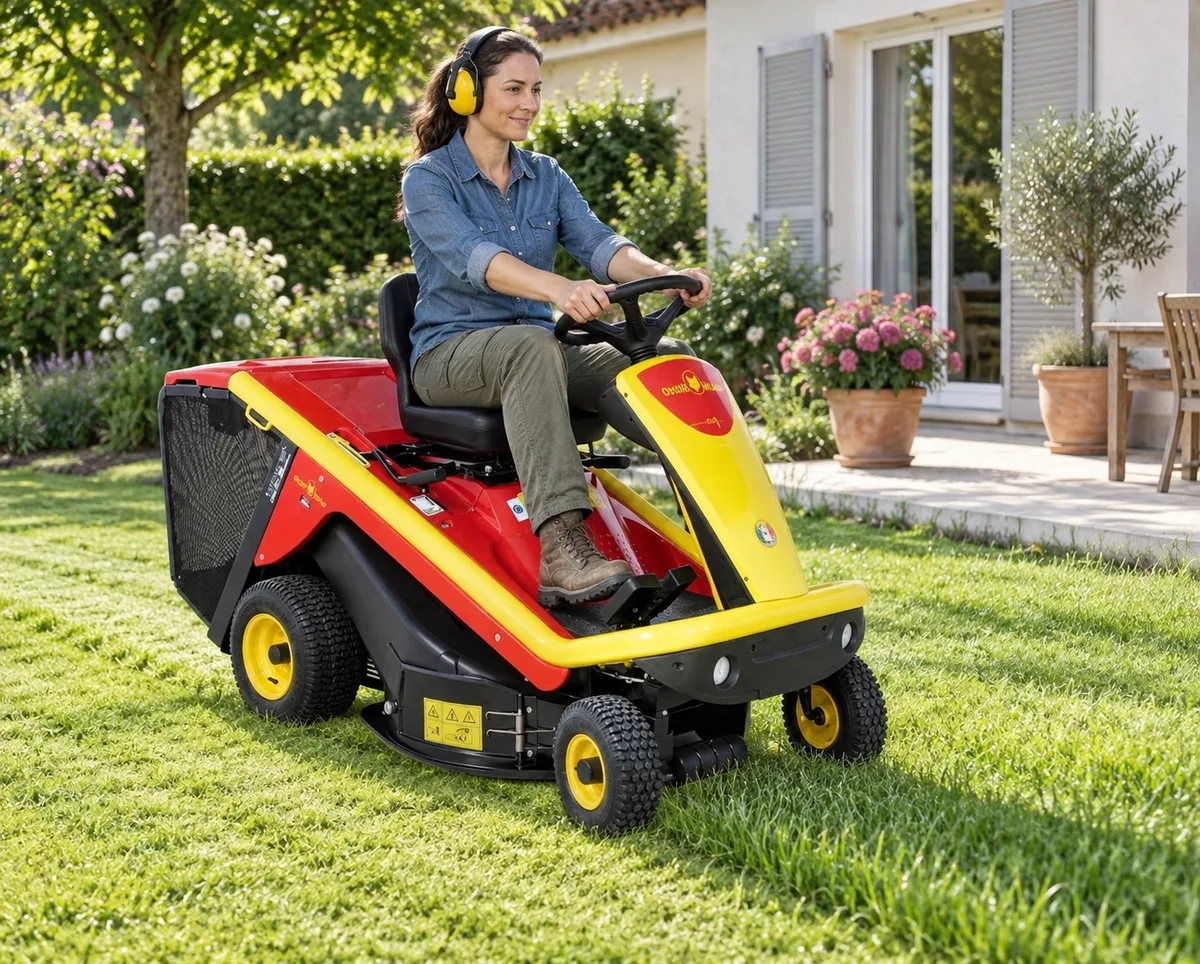 Tractor Cortacesped Outils Wolf  A80 B — foto 4