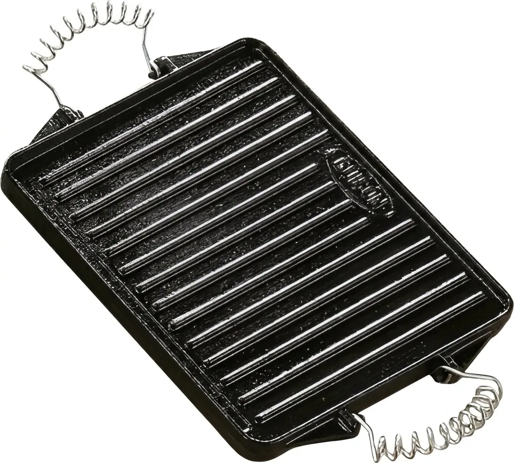 Plancha Hierro Fundido Esmaltada