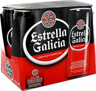 Estrella Galicia Lata 33 Cl - Pack 6 ud