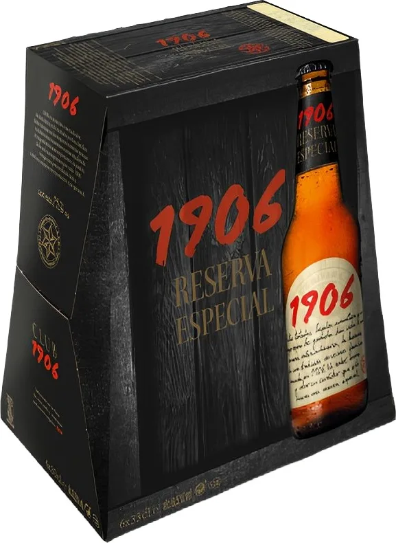 Cerveza 1906 Botella 33cl - Pack 6 ud