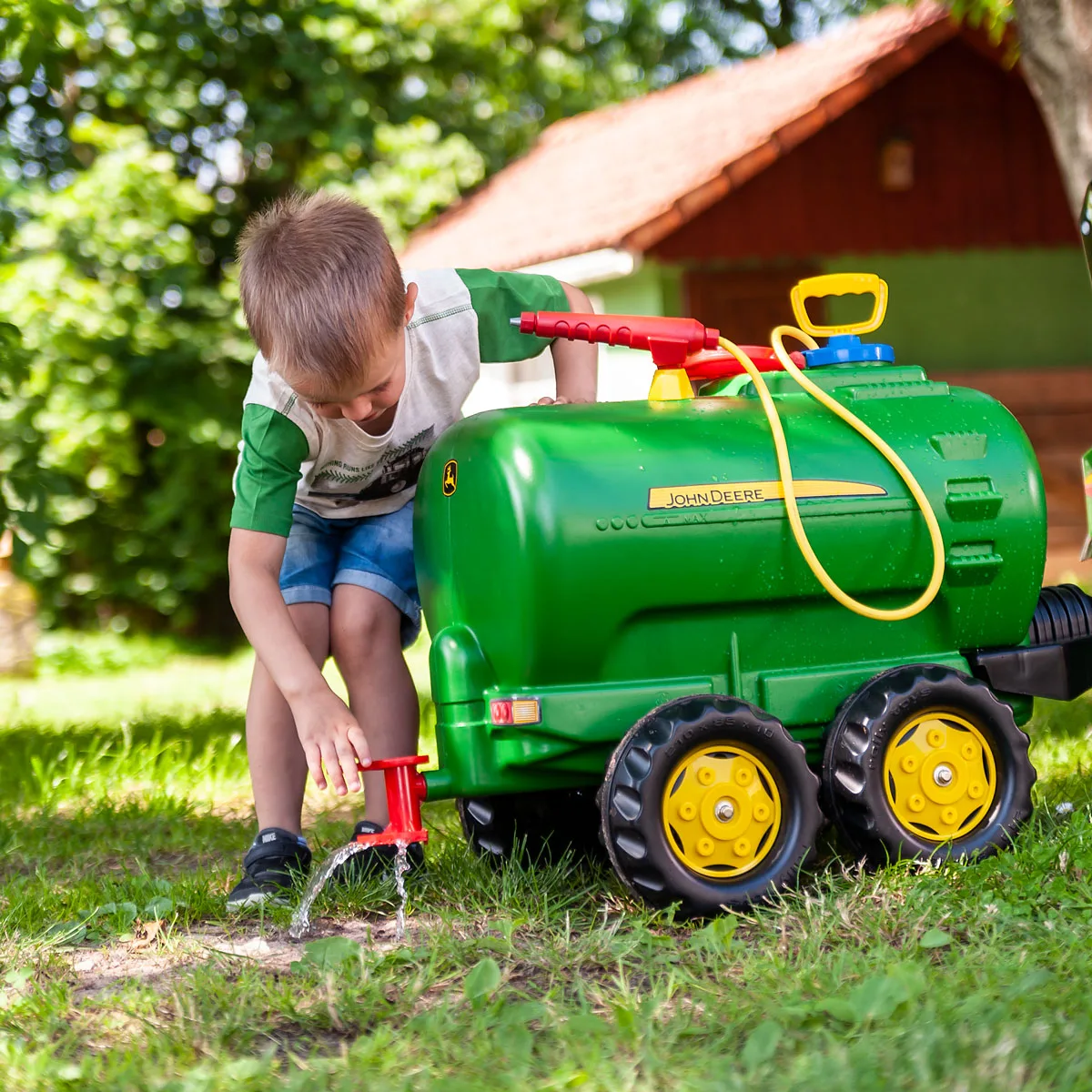 Remolque Camion Cisterna John Deere — foto 3
