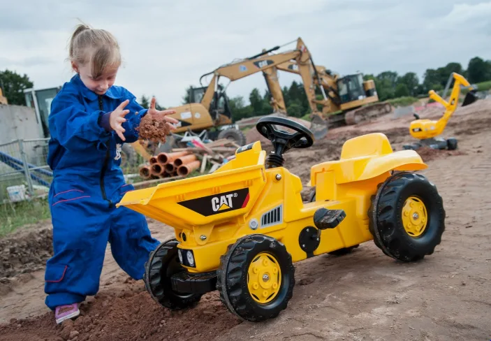 Dumper Juguete Caterpillar Rolly Toys — foto 3