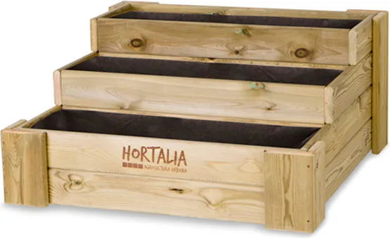 Huerto Madera Escalera Box Stairs 80