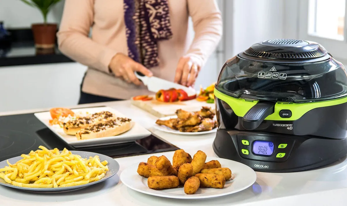 Freidora sin Aceite Turbocecorfry 4d Cecotec sin Accesorios — foto 4