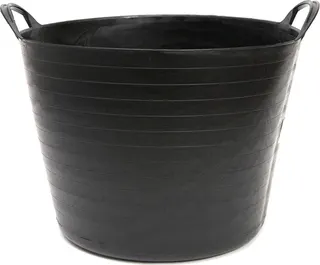 Cesto Vendimia / Capazo Plastico 42l Negro