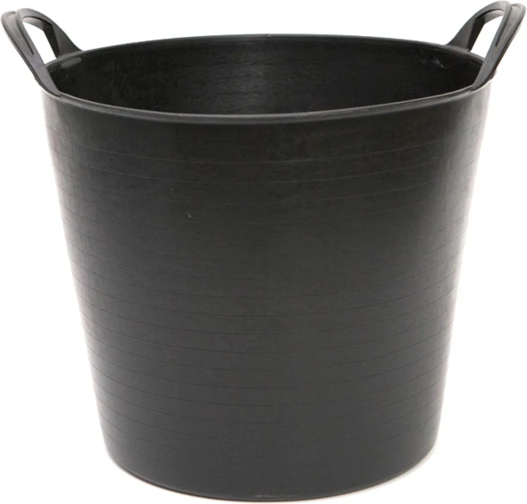Cesto Vendimia / Capazo Plastico 26l R Negro