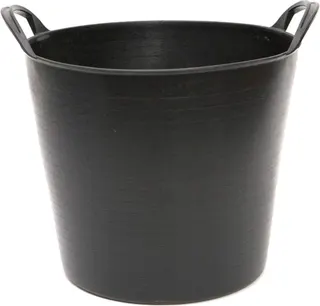 Cesto Vendimia / Capazo Plastico 26l R Negro