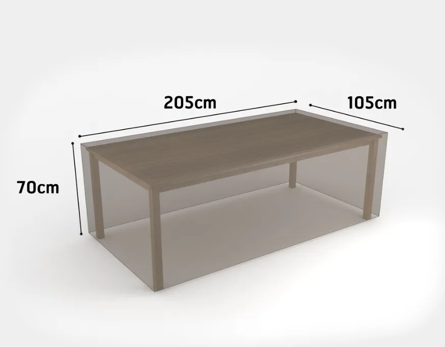 Funda Mesa Rectangular Covertop 205x105x70 cm — foto 2