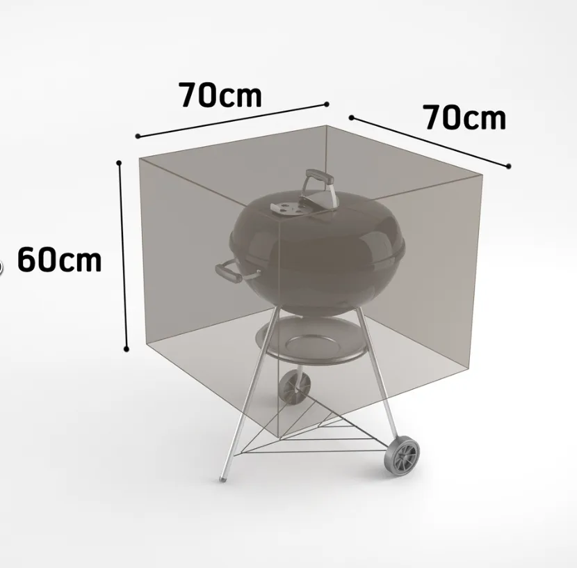 Funda Barbacoa Nortene 70x70x60 — foto 2