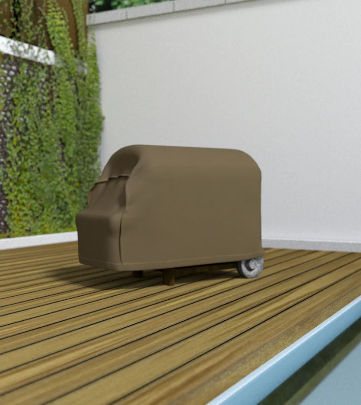 Funda Barbacoa Grande Nortene 70x130x70