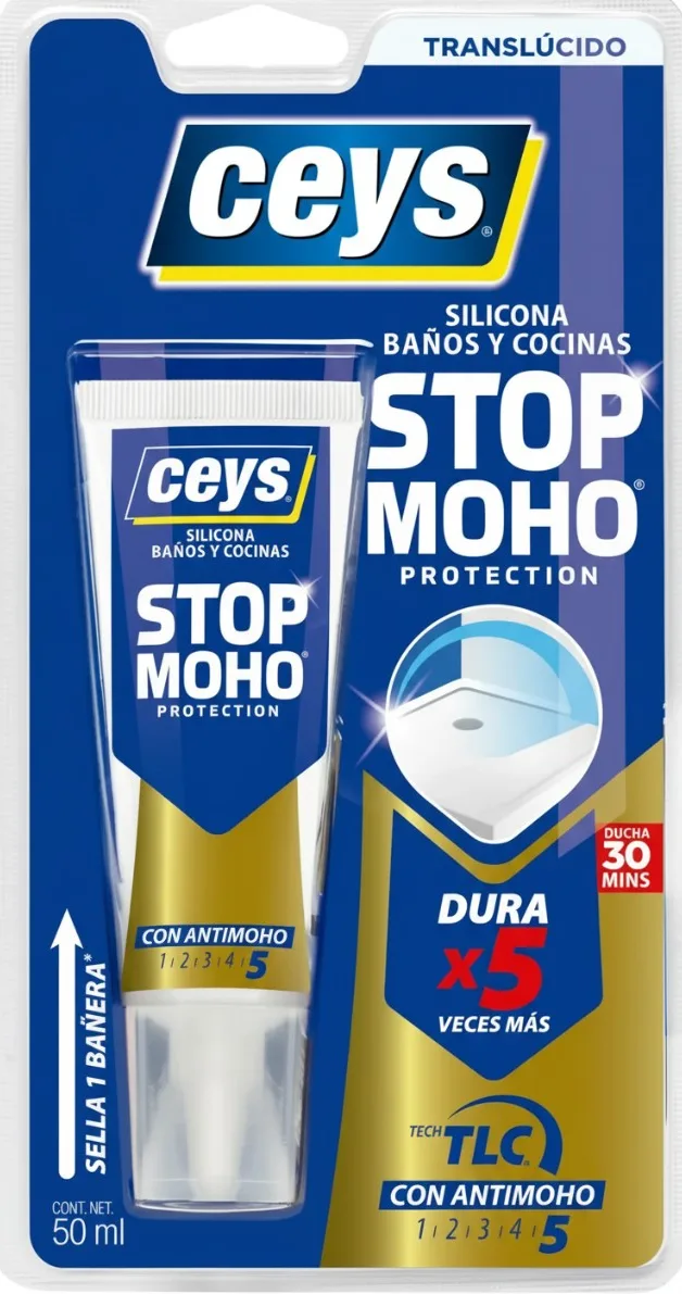 Ceys Silicona Stop Moho Translucido 50ml
