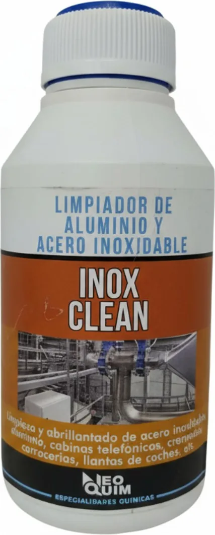 Limpiador de Aluminio y Acero Inoxidable Inoxclean 500 ml