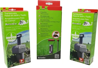 Pack Ahorro 2 Trampas Topillos + Perforador