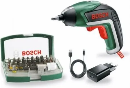 Atornillador Bosch Bateria Ixo V Basico + Set Puntas