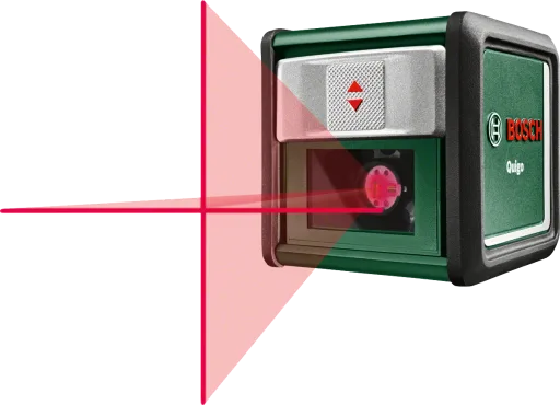 Bosch Nivel Laser de líneas cruzadas Quigo con pinza universal MM 2