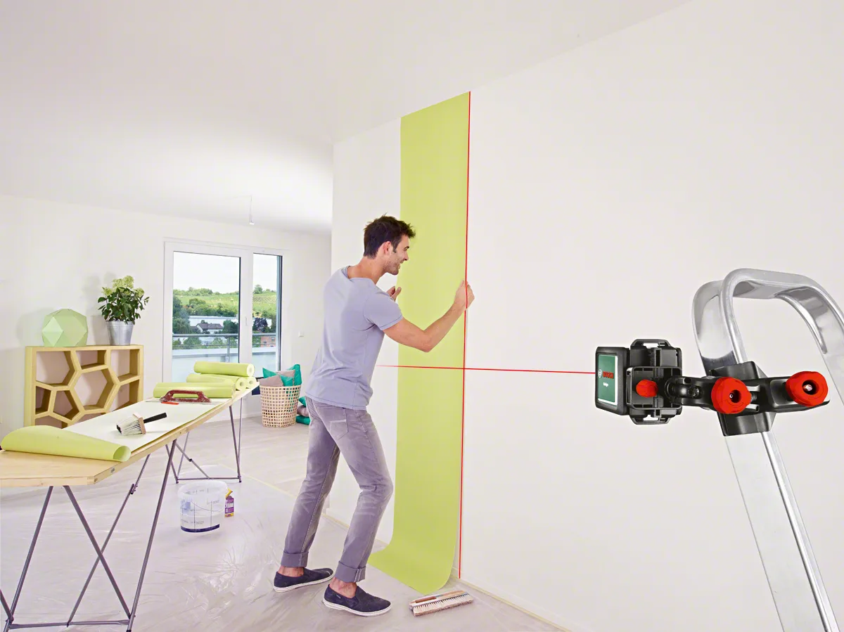 Bosch Nivel Laser de líneas cruzadas Quigo con pinza universal MM 2 — foto 3