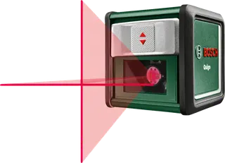 Bosch Nivel Laser de líneas cruzadas Quigo con pinza universal MM 2