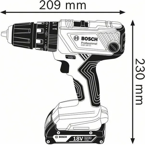 Pack Atornilladores Bosch Gdr 18v-160 + Gsb 18v-21 — foto 5