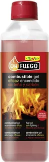 Ok Fuego Combustible Gel Encendido 500ml