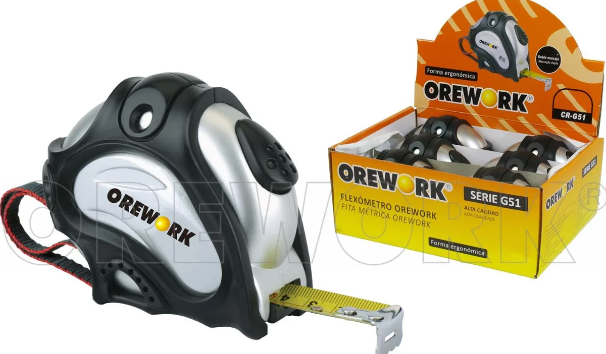 Flexometro Orework Serie G51 3 m