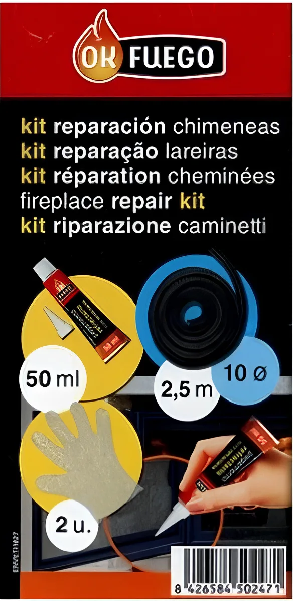 Kit Reparacion Chimeneas y Estufas Diametro 10