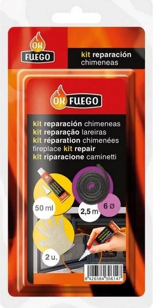 Kit Reparacion Chimeneas y Estufas Diametro 6 Okfuego — foto 2