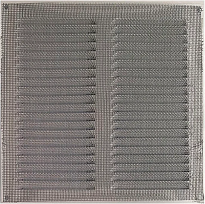 Rejilla Ventilacion Alum.20x20 Plata Mosquitera