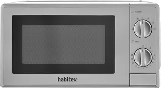 Microondas 20 L.700w Mecanico Cromado Habitex