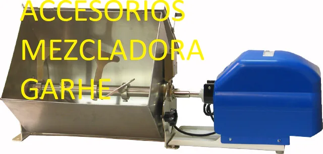 Set de Accesorios para Mezcladora a Motor Garhe 00905