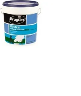 Pintura Plastica Mistral Bruguer 4l