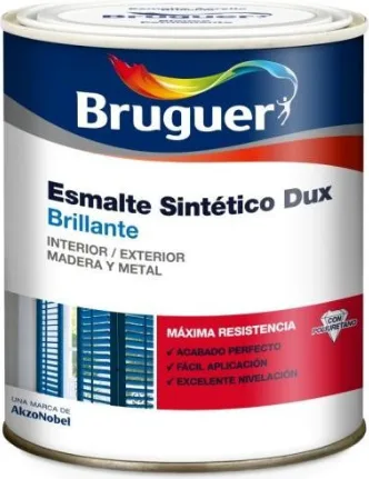 Esmalte Sintetico Dux Blanco Brillo Bruguer 750ml