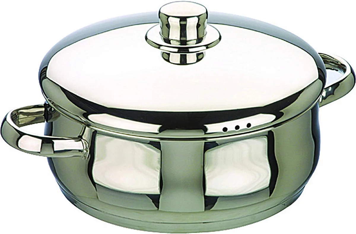 Cacerola con Tapa Inox Oslo 20 cm