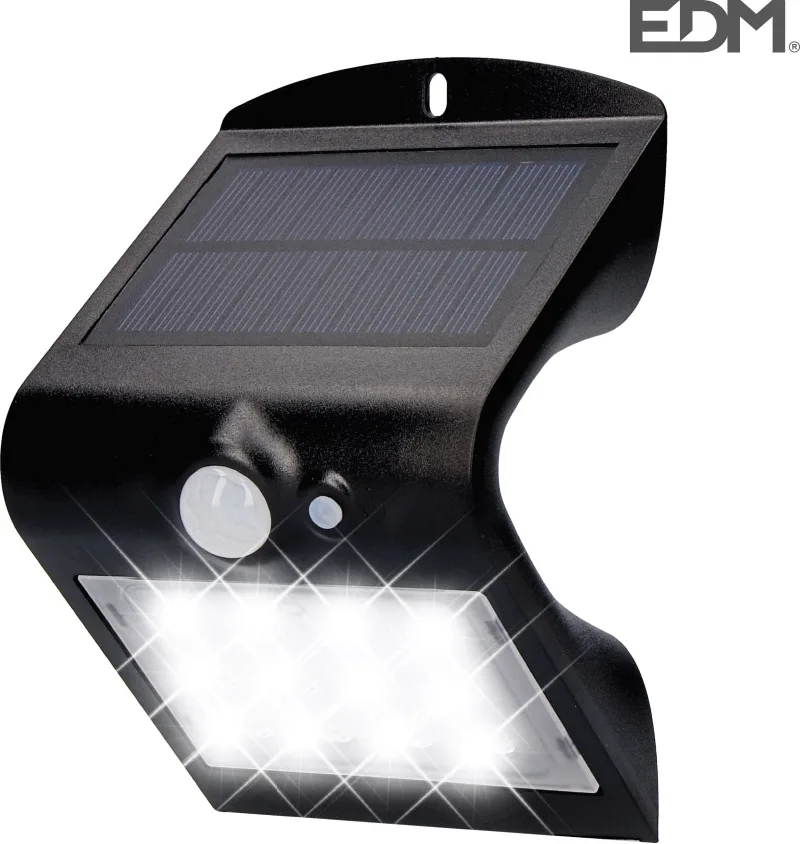 Luz e 1,5w 220 Lumen Recargable con Sensor de Presencia negro — foto 2