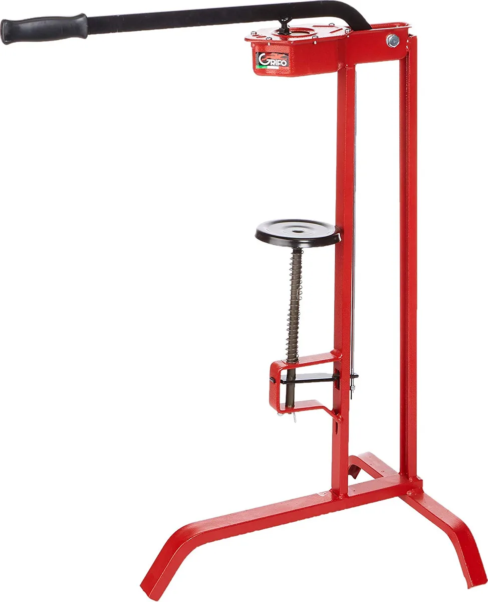 Corchadora Profesional Roja Mordaza Laton