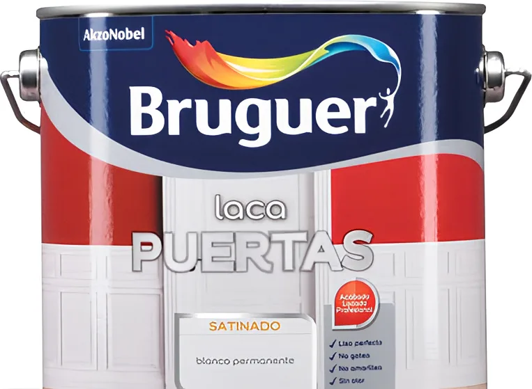 Laca para Puertas Blanco Permanente Bruguer 750ml
